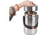 2300Ml Isolato Pranzo Contenitori Portatile 304 Acciaio Inox Vuoto Isolato Cibo Vaso Vuoto Bento Lunch Box