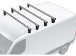 Traversa Portatutto Menabo Per Toyota Proace 2016-2025 Portapacchi Base Alluminio Grigio 4X