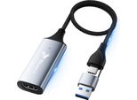 Video Grabber Hdmi Videoregistratore 4K Obs Streaming Scheda Di Acquisizione Usb Pc