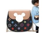 Edibazzar | Piccola Borsa Nera Per Una Ragazza Principessa Mouse Mouse