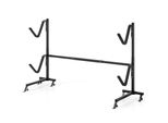Costway Porta Kayak Autoportante, Porta Kayak, Porta Kayak Per Kayak, Sup E Canoe, Capacità Di Carico 80 Kg, Solo Rack Nero