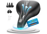 Youngdo YD01.0171 Sella Da Bicicletta Comoda Ed Ergonomica Sella Da Bicicletta Migliorata Impermeabile Memory-Foam Traspirante Ammortizzante Uomo E Donna - Trekking