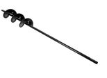 Aqbau® Coclea Per Avvitatore A Batteria 50 X 450 Mm, Coclea Per Terreno, Coclea Per Giardino, Coclea Per Piante, Coclea Per Pali, Coclea Per Terreno Per Trapano Elettrico