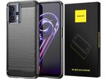 Custodia Spacecase Carbon Per Realme 9 5G/9 Pro Nero