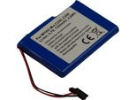Avizar, Mio C220/C250 Gps-Akku 3,7 V 1250 Mah Li-Ion, Blau