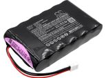 Techtek Batteria Compatibile Con [Bionet] BM7 Vet Elite, Per [Econet] Compact Type 9, Monitor Compact 9 21.10-6001 Sostituisce 21.10-6001, Per 68L335