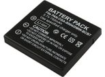 Avizar, Akku Panasonic DMC-FX2 750 Mah 3,7 V Li-Ion, Schwarz