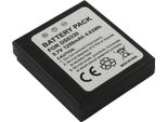 Avizar, Rollei Prego Dp8300 Dp8330-1 Batteria Per Fotocamera Agli Ioni Di Litio 3,7V, Nero