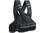 Succebuy Gilet Di Peso Regolabile, 11-20 Lb, Con 6 Pesi Ironsand E Striscia Riflettente, Gilet Di Peso Corporeo Per Uomini E Donne, Allenamento Della Forza, Corsa, Jogging