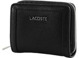 Lacoste Portafoglio Compact Zip Wallet Noir Nero