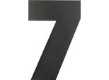 Numero Civico Nero 15 Cm Numero 7 - Al Pezzo