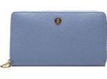 Esquire Pelle Portafoglio Alexandria Wallet Light Blue Celeste