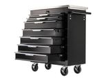 Armadio Da Officina Stix, Carrello Portautensili, 7 Cassetti, Ruote Con Freno, Garagego P7