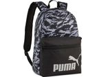 Puma Zaino Phase Aop Backpack 22L Puma Black - Gray Echo - Camou Nero