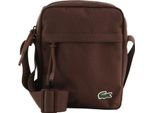 Lacoste Borsa A Tracolla Neocroc Vertical Camera Bag Puce Marrone Scuro