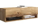 Minio Go For It, Mobile Tv "Anne"" 100 Cm, In Piedi O Sospeso, Con Illuminazione Led, Colore Rovere Wotan"