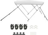 Succebuy Bimini Top Copertura Barca 3-Bow 216-229 Cm, Grigio Chiaro