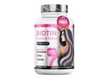 Biotina Altamente Dosata Vitastrong Con Selenio, Zinco, Cheratina, Rame, Bambù, Vitamine Per Capelli, 450 Compresse (15 Mesi) Biotin Complex Premium Senza Ogm, Biotina Per Capelli, Pelle E Unghie Con Selenio Altamente Dosata