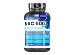 Nac N Acetilcisteina Da Fermentazione Vegetale, Precursore Del Glutatione, Integratore Nac N-Acetil L-Cisteina 600Mg, 150 Compresse Vegane N Acetilcisteina (1 Al Giorno Per 5 Mesi), Alternativa Alle Capsule Di Nac