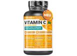 Vitastrong Vitamina C 1000Mg Ad Alto Dosaggio - 200 Compresse, 100% Vegano, Acido Ascorbico A Lento Rilascio Per Il Sistema Immunitario, La Pelle, La Fatica