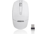 Mouse Wireless 2.4G Illuminato Inf - Bianco, Portatile E Silenzioso
