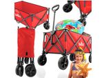 Carrello Da Spiaggia Pieghevole 100Kg Camping Tourist Per Le Vacanze