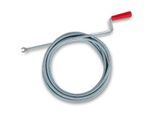 Spirale Per La Pulizia Dei Tubi Eberth Lunga 5 M E Ø 9 Mm, Efficace Spirale Di Drenaggio Per Tubi Da Ø 40 Mm, Testa Di Perforazione A Forma Di Artiglio Con Ø 20 Mm