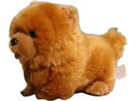 25 Cm (10 Pollici) Carino Chow Cane Peluche Giocattolo Morbido Animale Di Peluche Bambole Cuscino Divano Divano Camera Da Letto Arredamento Regali