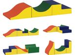 Aiyaplay Blocchi Da Costruzione In Schiuma Per Bambini 3 Pezzi Arrampicata Blocchi Da Costruzione Morbidi Set Di Blocchi Da Costruzione Grandi Blocchi Da Costruzione Bambino Gigante Blocchi Da Costruzione In Pelle Artificiale Giallo