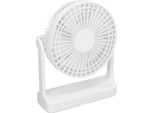 Ventilatore Portatile Con Luce Notturna Mini Ventilatore Da Tavolo Ricaricabile Ventilatore Da Parete Per La Casa, La Camera Da Letto E L'ufficio