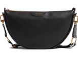 Ted Baker Borsa A Tracolla Borsa A Tracolla Essina Webbing Leather Half Moon Crossbody Bag Black Nero