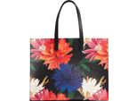 Ted Baker Borsa A Tracolla Borsa Shopper Amardi Printed Dahlia Icon Bag Black Colorato