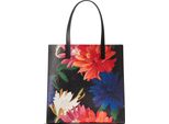 Ted Baker Borsa A Tracolla Amarly Printed Dahlia Icon Bag Black Nero