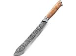 Coltello Da Cucina Damasco ZA-37484 - Macellaio/Brown KP37484