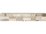 Mobile Tv Rebecca Mobili Kasuri 29,5X180X31,5 Truciolato Rovere Chiaro Bianco Moderno
