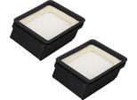 2Pcs Filtro Aspirapolvere Abs Riutilizzabile Lavabile Particelle Aria Ricambio Per Midea X8 X9 Per Piano
