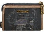Anekke Borsa Boutique Flexible Rfid Wallet Multicolor Blu Scuro