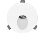 Polo - Luce Da Incasso Segnapasso Led Beneito & Faure - 2W, Luce Calda 3200K, 65° - Faretto Da Incasso Rotondo Bianco