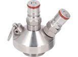 Acciaio Inox Doppia Chiusura A Sfera Mini Fusto Birra Dispenser Lancia F��R 2L 3,6L 4L 5L 10L