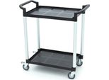 Maxima - Carrello Portavivande - 2 Ripiani In Plastica - 86,5 X 42,5 Cm