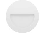 Beneito & Faure - Luce Da Incasso Segnapasso Led Mis R Wall 3W - Segnapasso Da Parete Rotondo IP65 Switch 2700K/3200K/4000K - Bianco