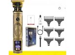Inf Tagliacapelli Elettrico Dorato Con Display Digitale Per Uomo, 1 Pezzo