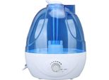 Umidificatore Cool Mist 2.5L Serbatoio D'acqua Umidificatore Silenzioso Per Camera Da Letto Grande Stanza Ugello Di Rotazione 360 Regolabile Spegnimento Automatico Luce Colorata