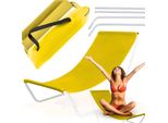 Lettino Da Spiaggia, Sedia, Poltrona, Sedia Da Viaggio, Lettino Giallo