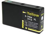 Techtek Inchiostro Sostituisce 79 (C13T79144010), 79XL (C13T79044010) Compatibile Con [Epson] Workforce Pro WF-4630 Dwf, Workforce Pro WF-4640 Dtwf,