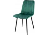 Ekspand | Poltrona In Velluto - Design Moderno - Verde - Ergonomica - Imbottitura Di Alta Qualità - Arredamento Elegante
