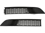 2Pcs Griglia Anteriore Maglia Luce Nera Paraurti Griglia Di Sfiato Sostituzione Per Tesla Model Y 2020-2023