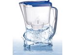 Caraffa Filtrante Per Acqua In Vetro 9 Tazze - Caraffa Filtrante Per Acqua Sistema 150L - Sistema Di Filtraggio Dell'acqua Per L'ottimizzazione Dell'acqua Potabile