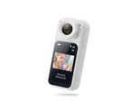Inf Mini Action Camera Portatile Per Ciclismo, 1080P Hd, Kit Da 5 Pezzi Bianco