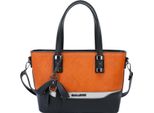 Gallantry, Borsa Tote Da Donna Con Motivo Gh E Fiocco Decorativo, Marrone